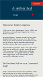 Mobile Screenshot of disinherited.com